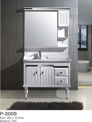 Modern PVC Bathroom Vanity Units 900x 470mm Simple But Practical Design