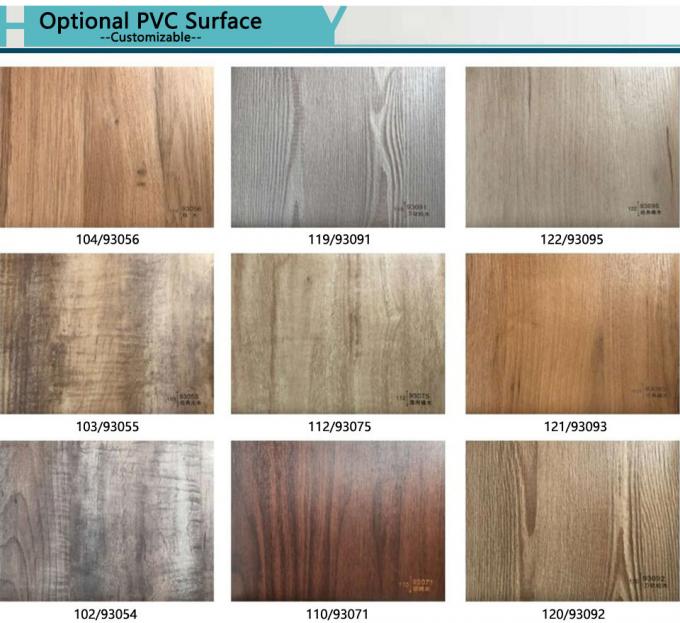 Vaidade de alto brilho do banheiro do PVC da posição livre combinados