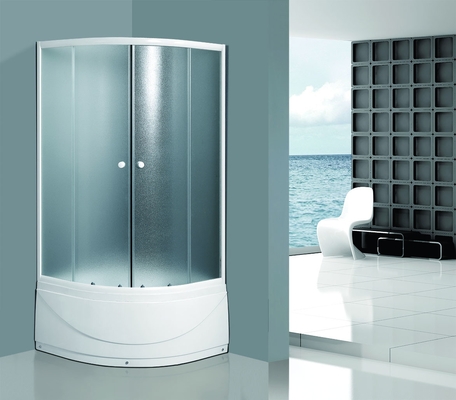 Bandeja inferior alta moderada de Matt 45cm do chuveiro da porta deslizante cercos Frameless