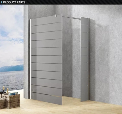 Portas de vidro feitas sob encomenda geadas do chuveiro para banhos, geando a tela de chuveiro/cabine de vidro Frameless